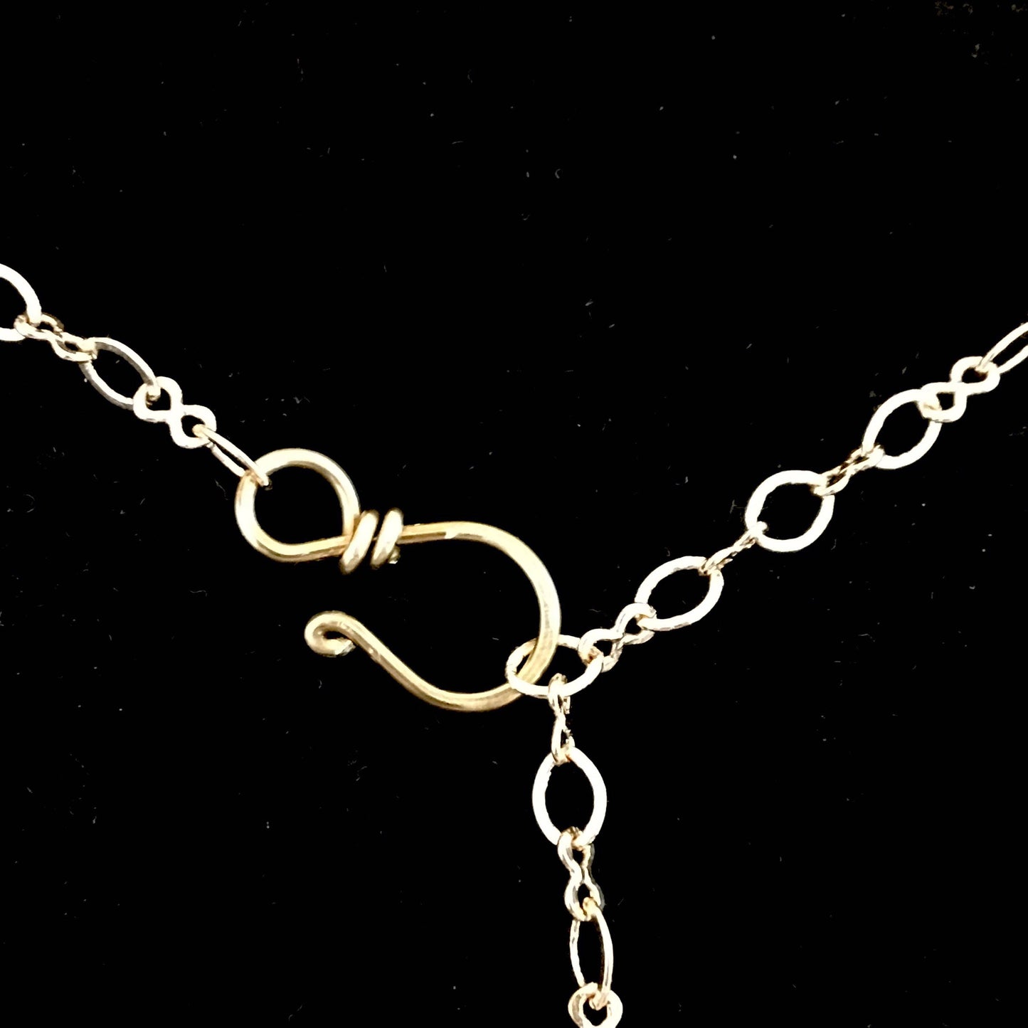 Bedouine style Statement Necklace Brass Boho Necklace