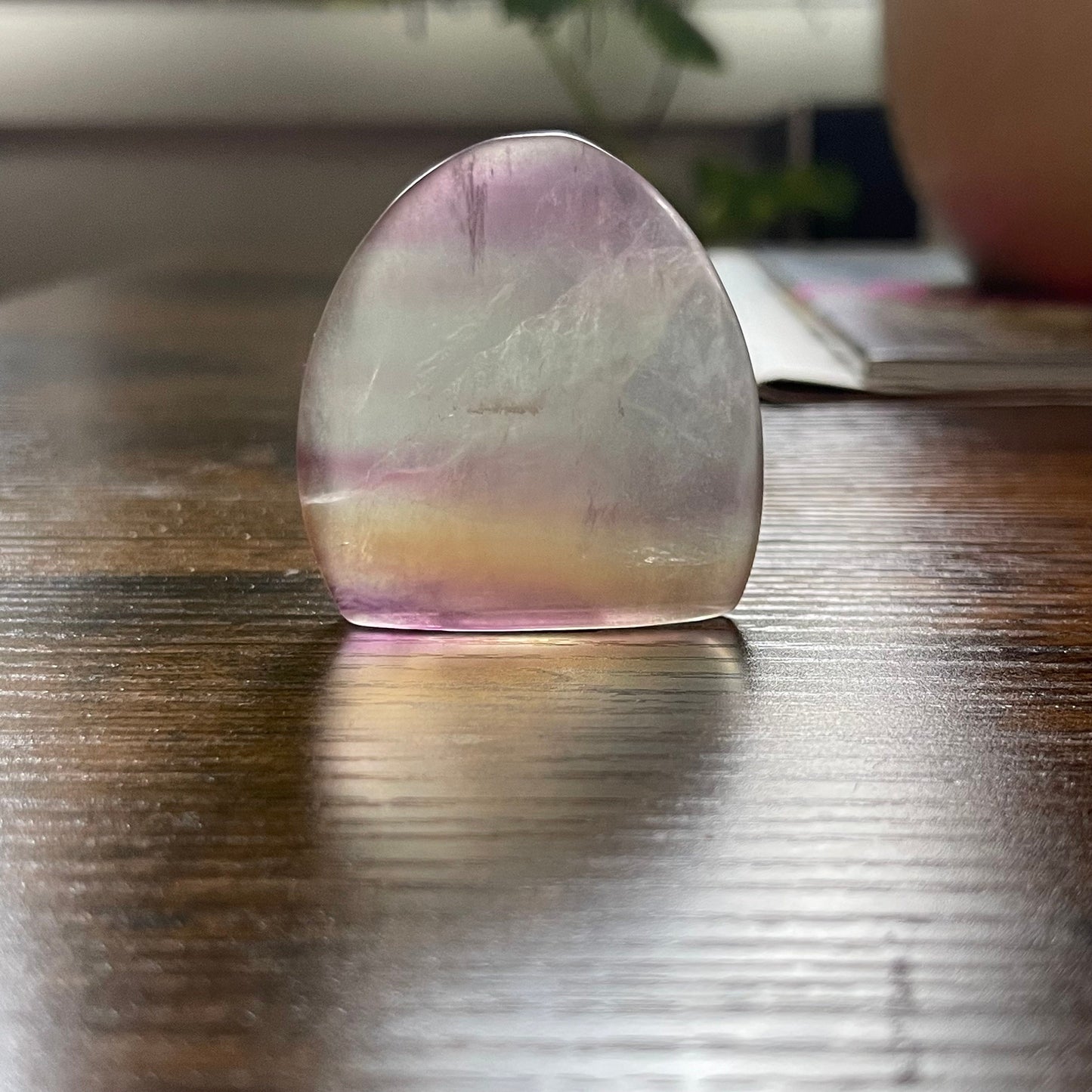 Fluorite cut base free form
