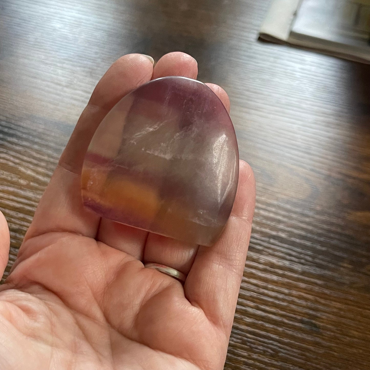 Fluorite cut base free form