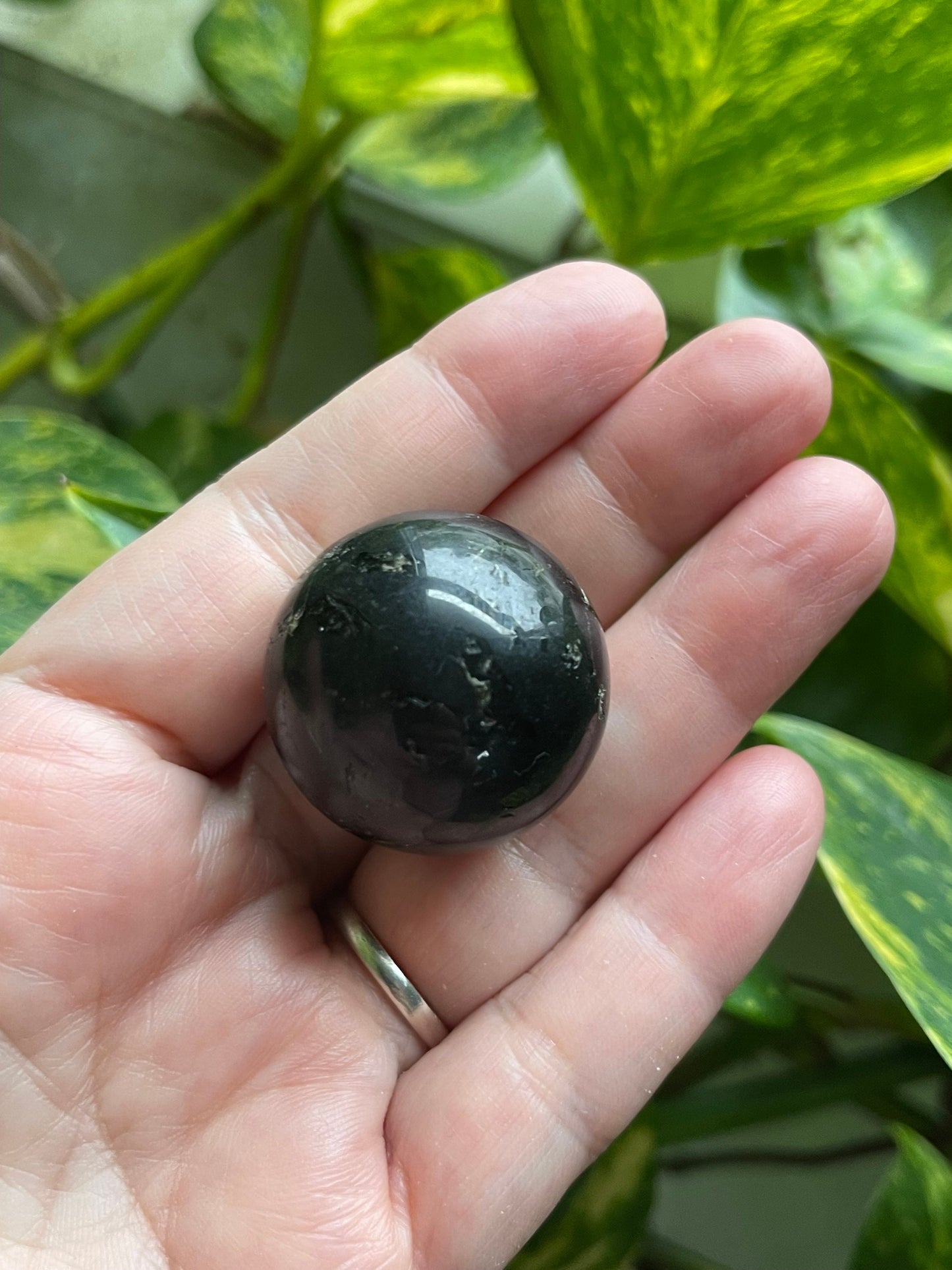 Small Spheres Tourmaline Lepidolite Aventurine Unakite Labradorite healing crystals