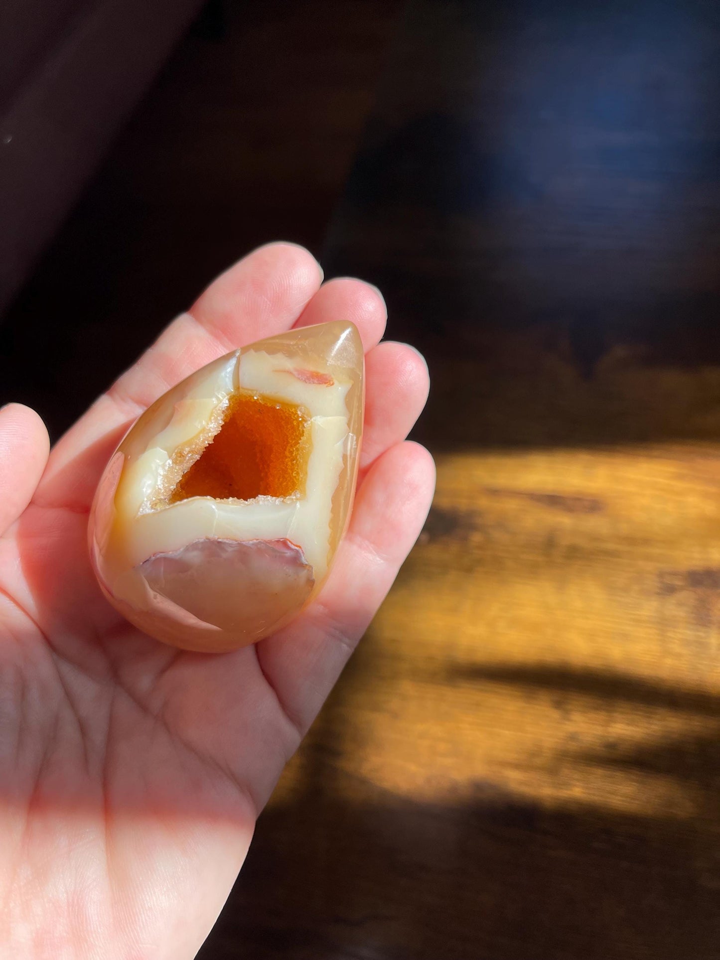 Druzy Agate Egg Healing Crystal