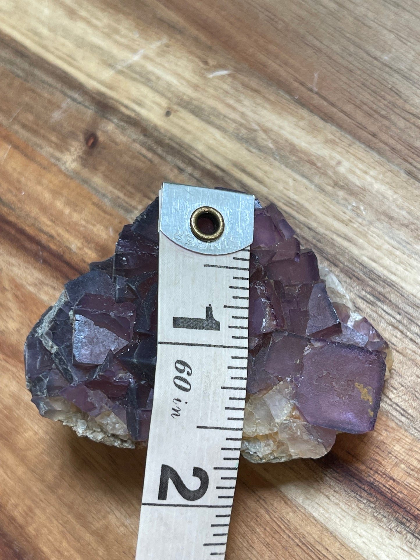 Cubic Fluorite Specimen | Purple Fluorite | Raw Fluorite | Purple Fluorite Specimen | Cubic Purple Fluorite