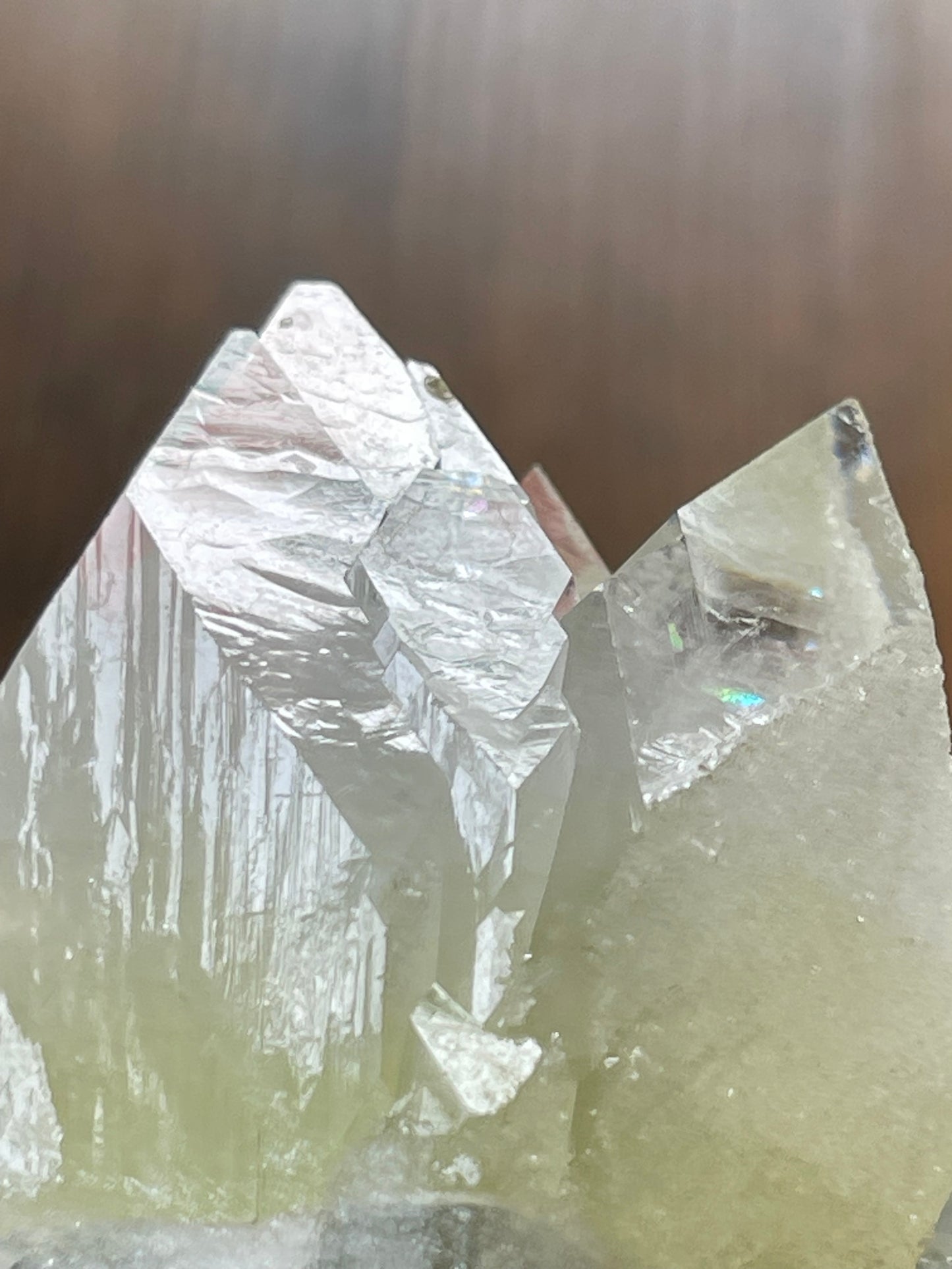 Apophyllite on Chalcedony AAA grade Apophyllite with Record Keepers Apophyllite Specimen on Druzy Chalcedony Base Crystal Home Decor Gift