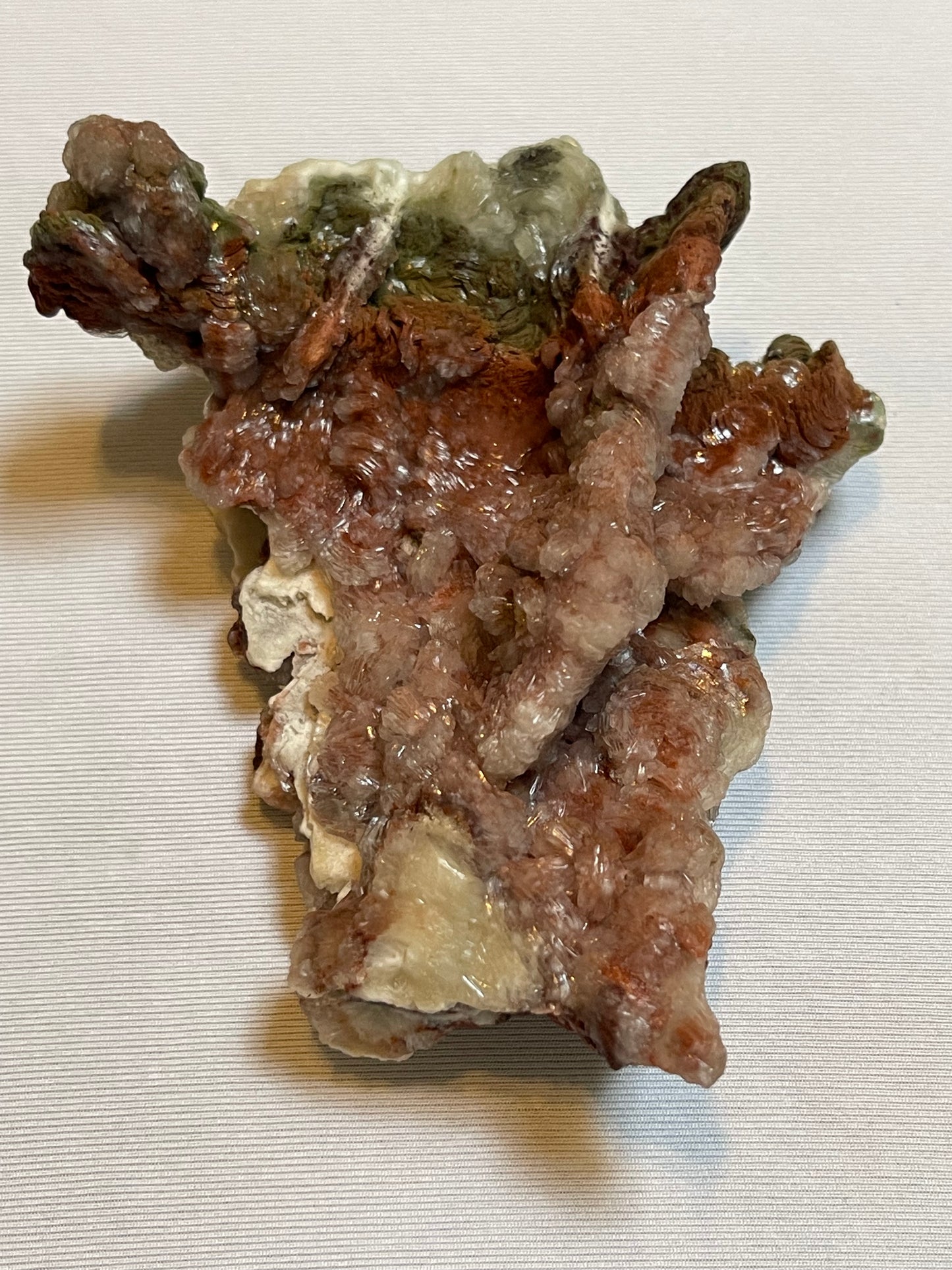 Red Stilbite Specimen Stilbite Crystal Zeolite Specimen Rare Crystal Stilbite Flower Specimen Raw Crystal Home Decor Gift Housewarming