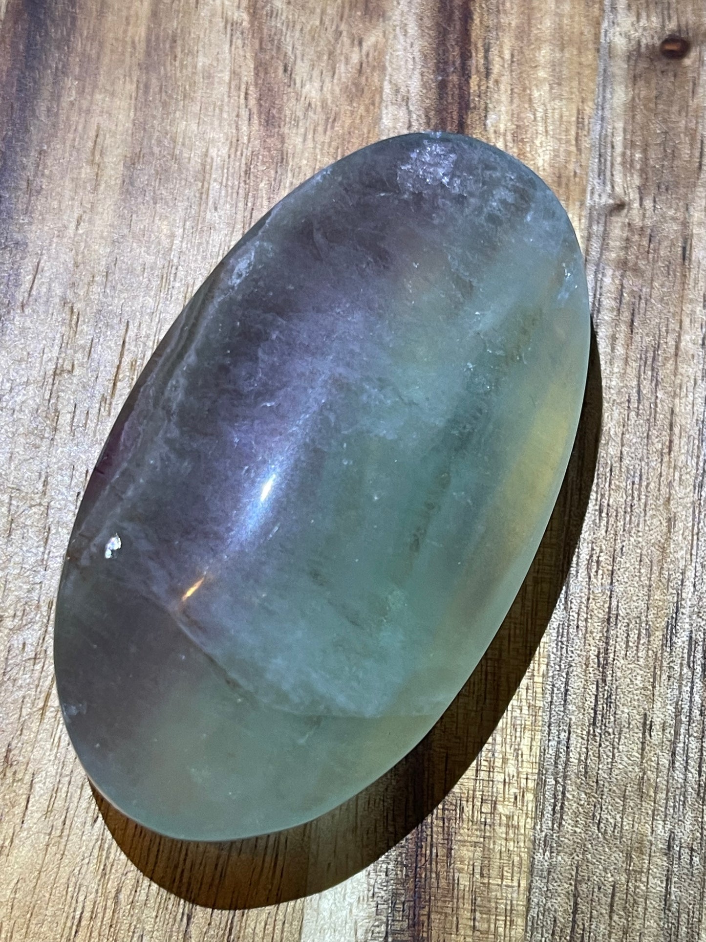 Fluorite Palmstone Candy Fluorite Crystal Rainbow Fluorite Reiki Crystal Palm stone