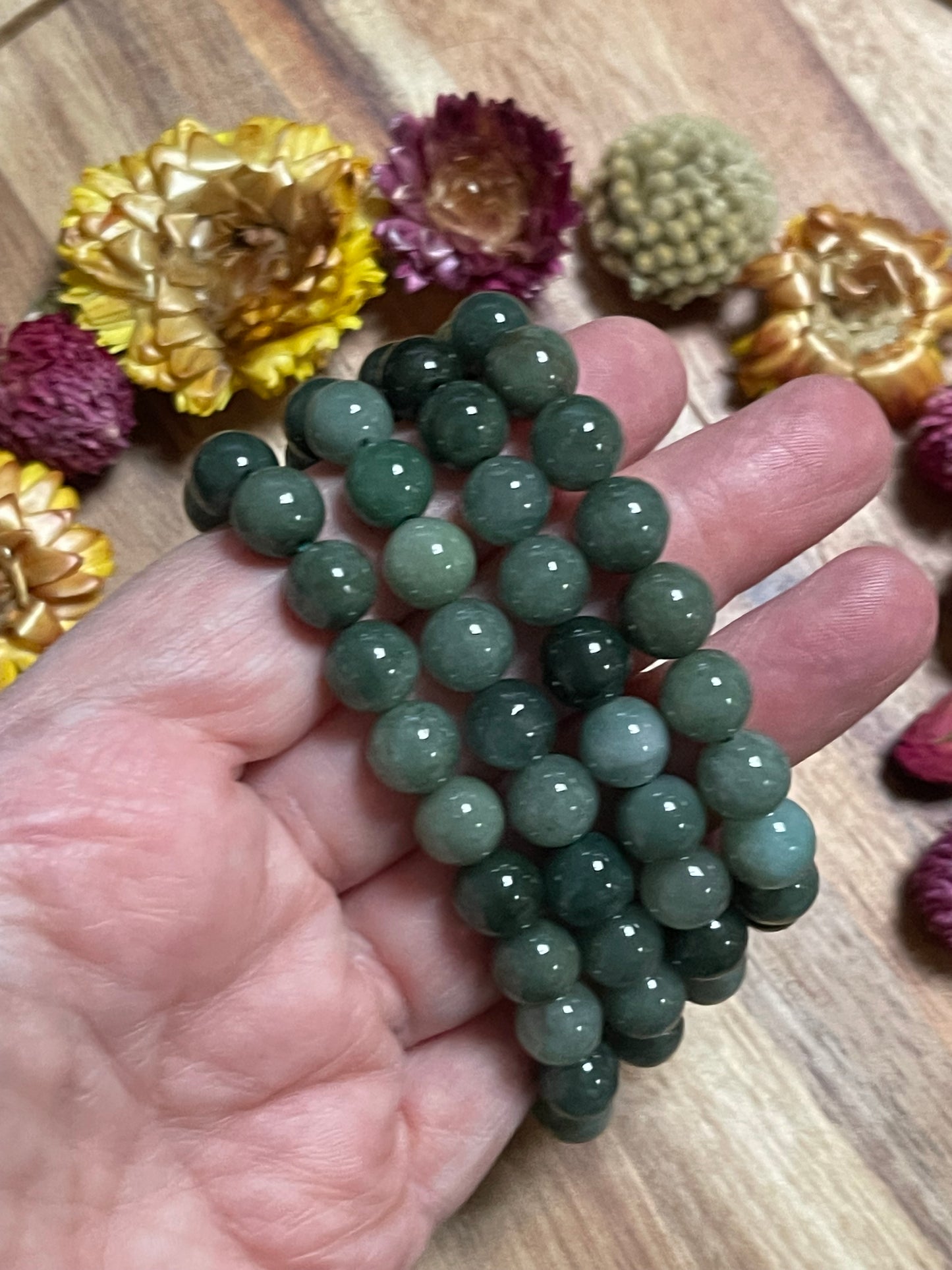 Burma Jade Bracelet | 9mm Jade Bracelet | High Quality Burmese Jade