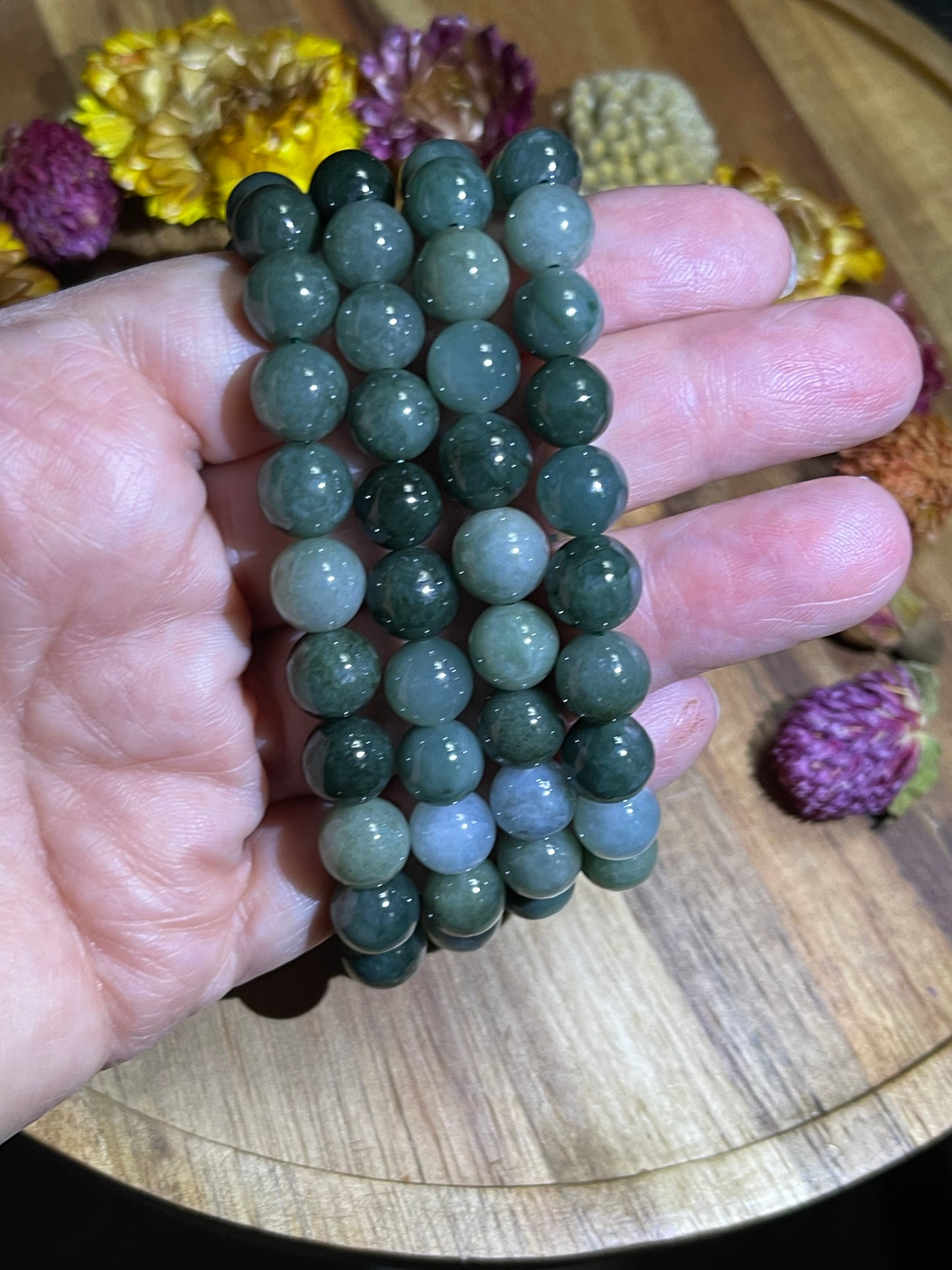 Burma Jade Bracelet | 9mm Jade Bracelet | High Quality Burmese Jade