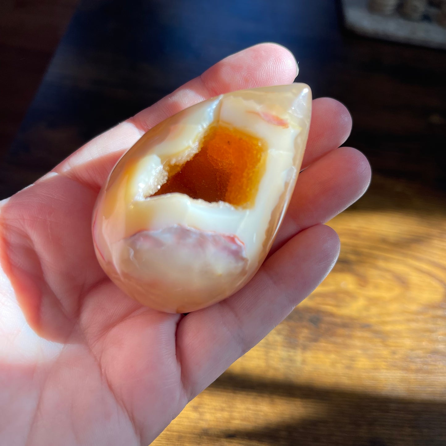 Druzy Agate Egg Healing Crystal