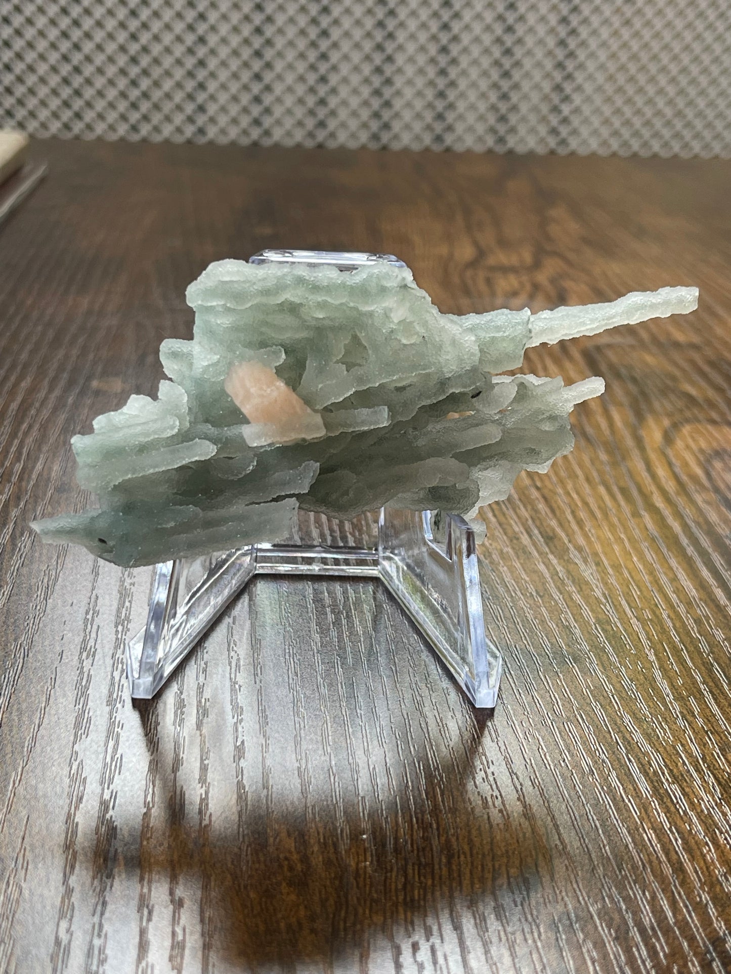Green Chalcedony Crystal Stalactites Green Chalcedony Stilbite Sugar Druzy Chalcedony Rare Crystal Specimen Sparkly Crystal Home Decor Gift