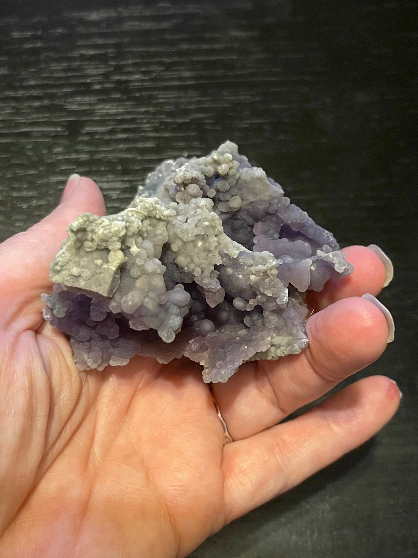 Grape Agate Botryoidal Raw Freeform Specimen healing energy crystal