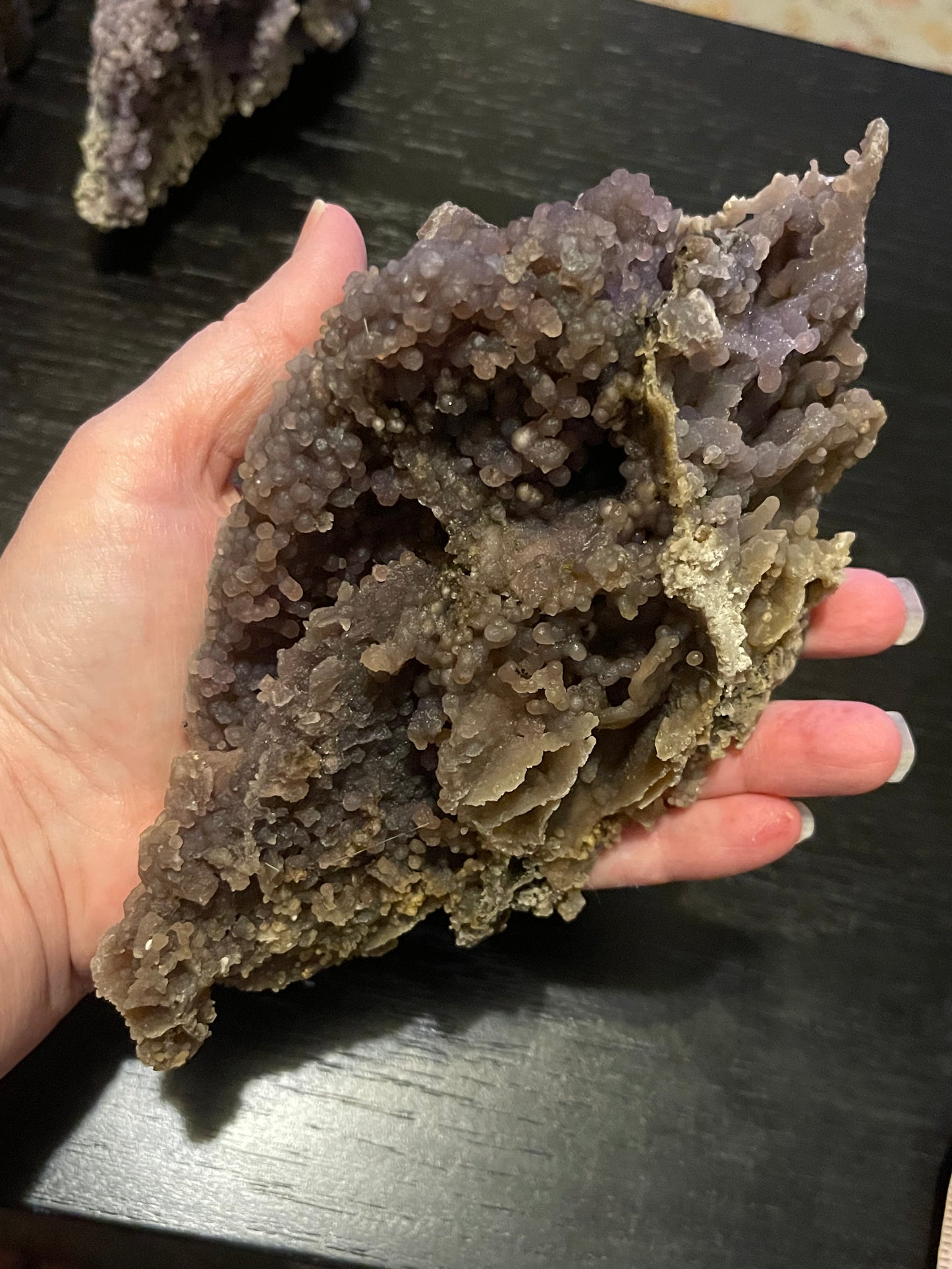 Large Grape Agate Botryoidal Raw Freeform Specimen 720 grams