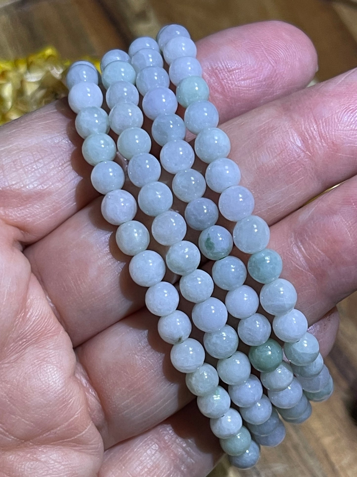 Burma Jade Bracelet | 6mm Jade Bracelet | High Quality Burmese Jade