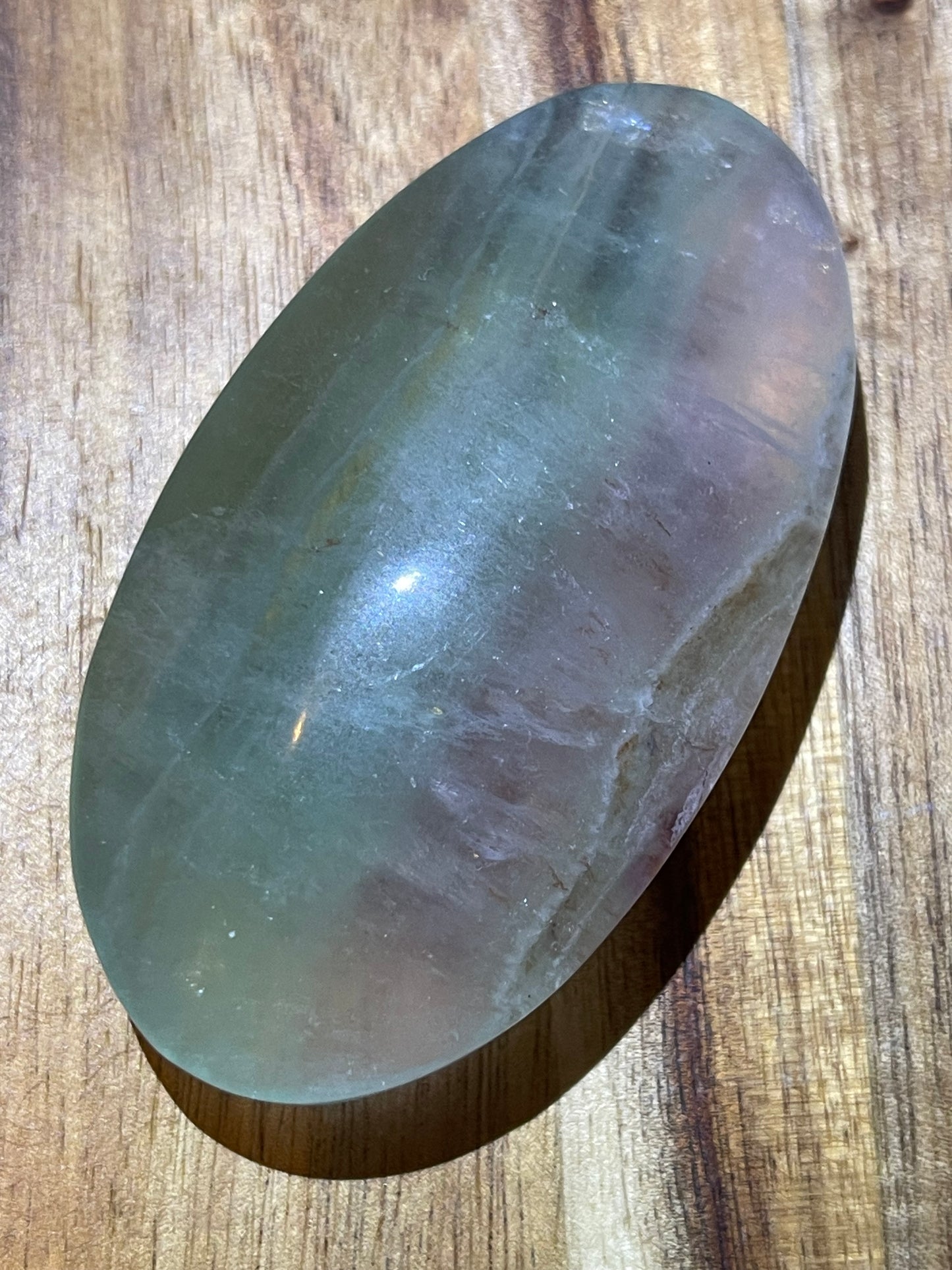 Fluorite Palmstone Candy Fluorite Crystal Rainbow Fluorite Reiki Crystal Palm stone