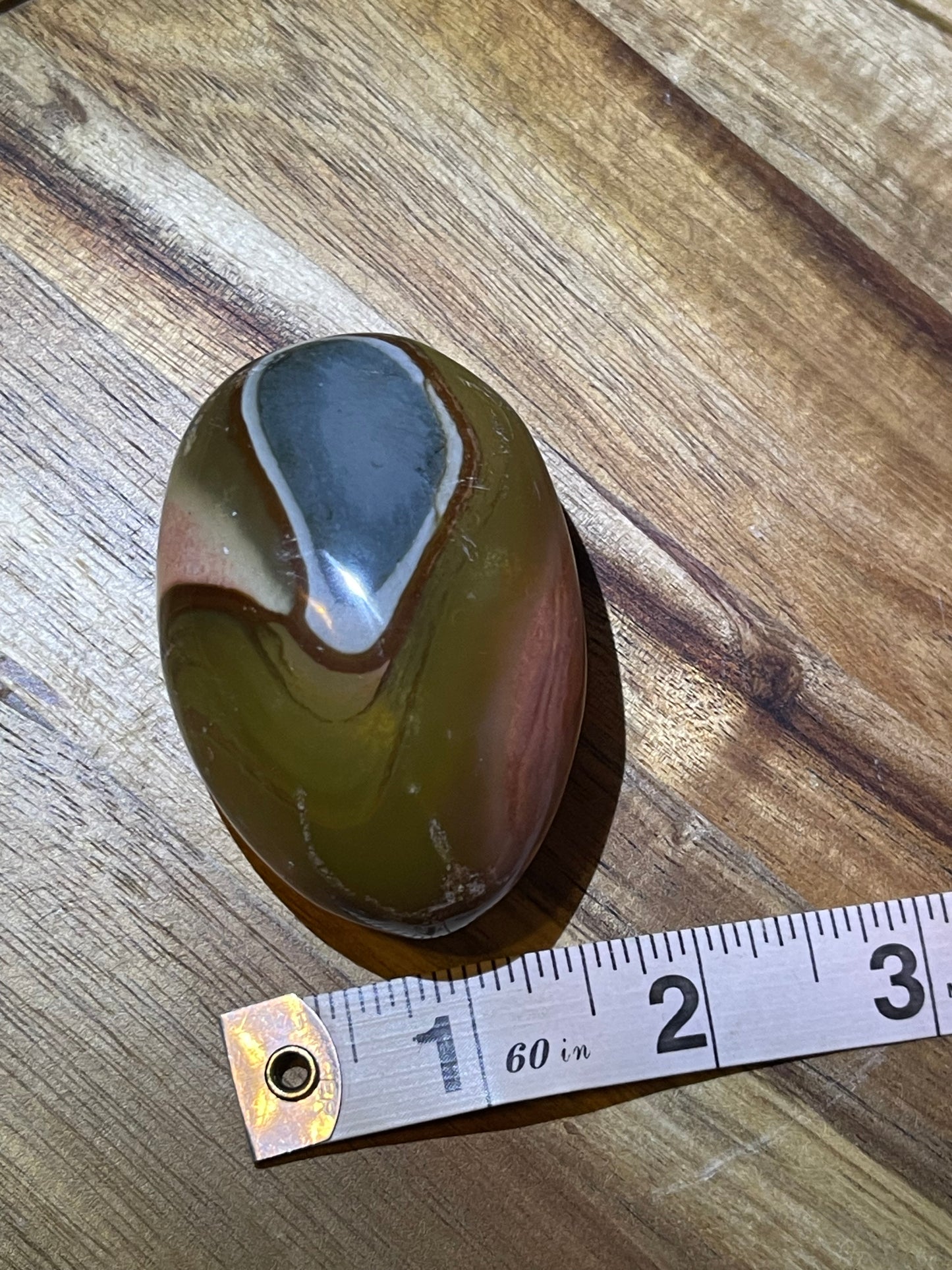 Polychrome Jasper Palmstone | Jasper Palm Stone | Healing Energy Crystal