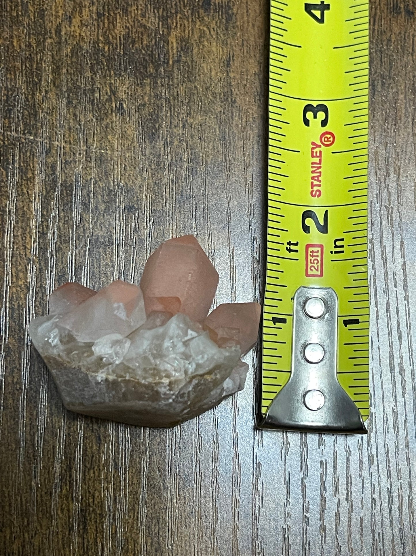 Pink Hematite Quartz Cluster Pink Quartz Elestial Quartz Natural Hematoid Cluster | Red Hematite Quartz Crystal Home Decor Gift