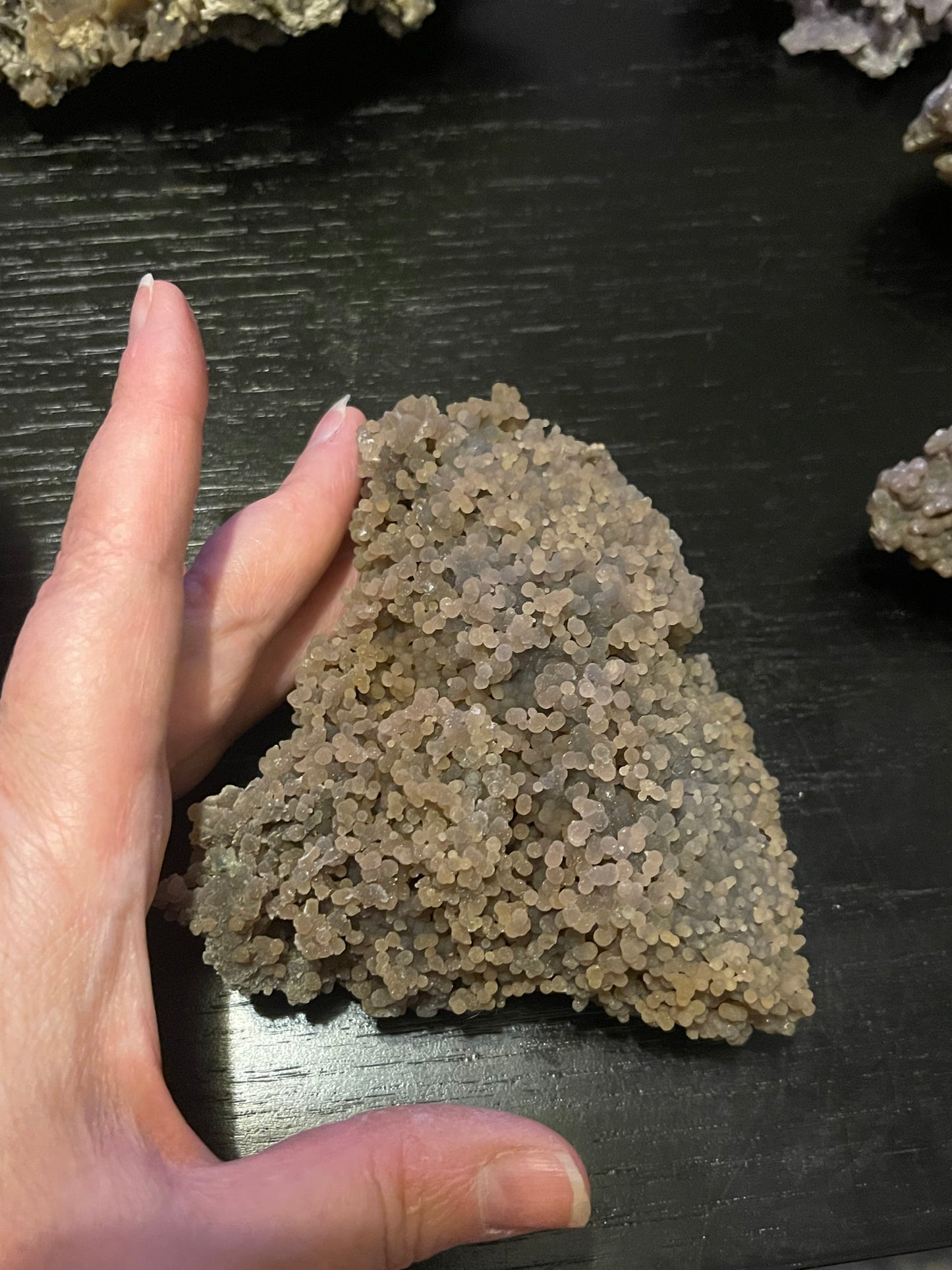 Grape Agate Botryoidal Raw Freeform Specimen healing energy crystal
