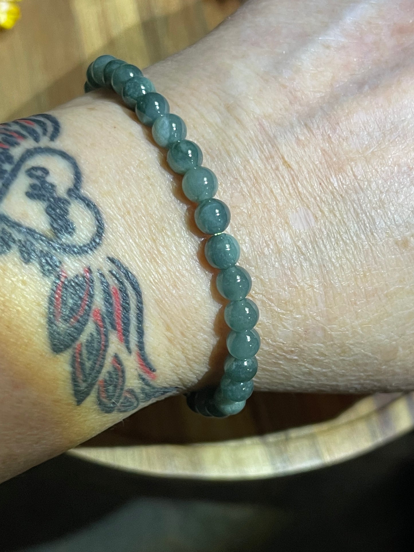 Burma Jade Bracelet | 6mm Jade Bracelet | High Quality Burmese Jade