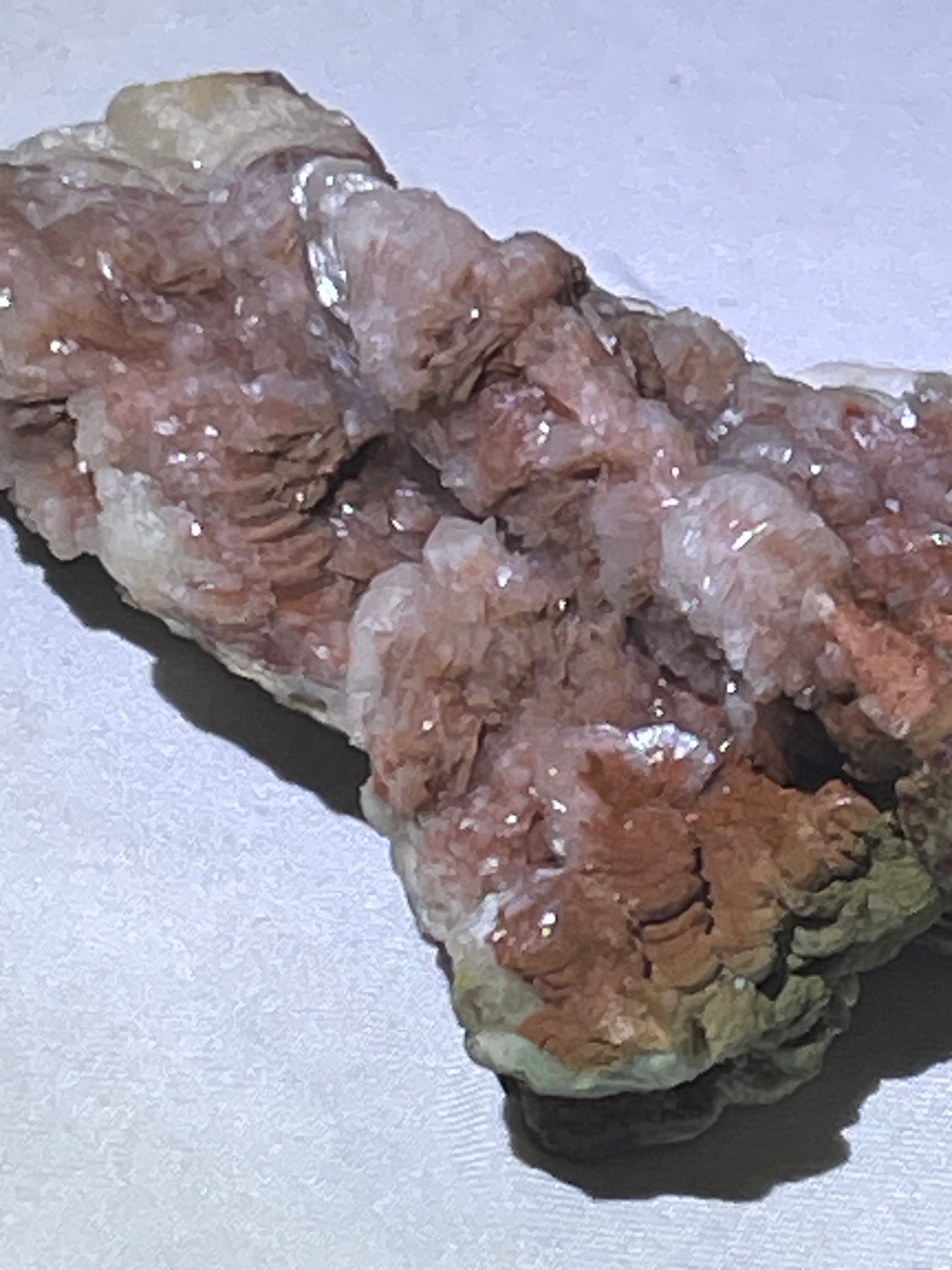 Red Stilbite Specimen Stilbite Crystal Zeolite Specimen Rare Crystal Stilbite Flower Specimen Raw Crystal Home Decor Gift Housewarming