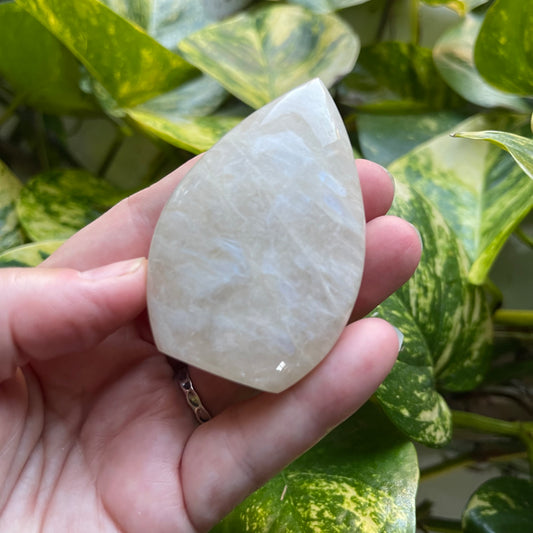 Moonstone Freeform Teardrop Flame