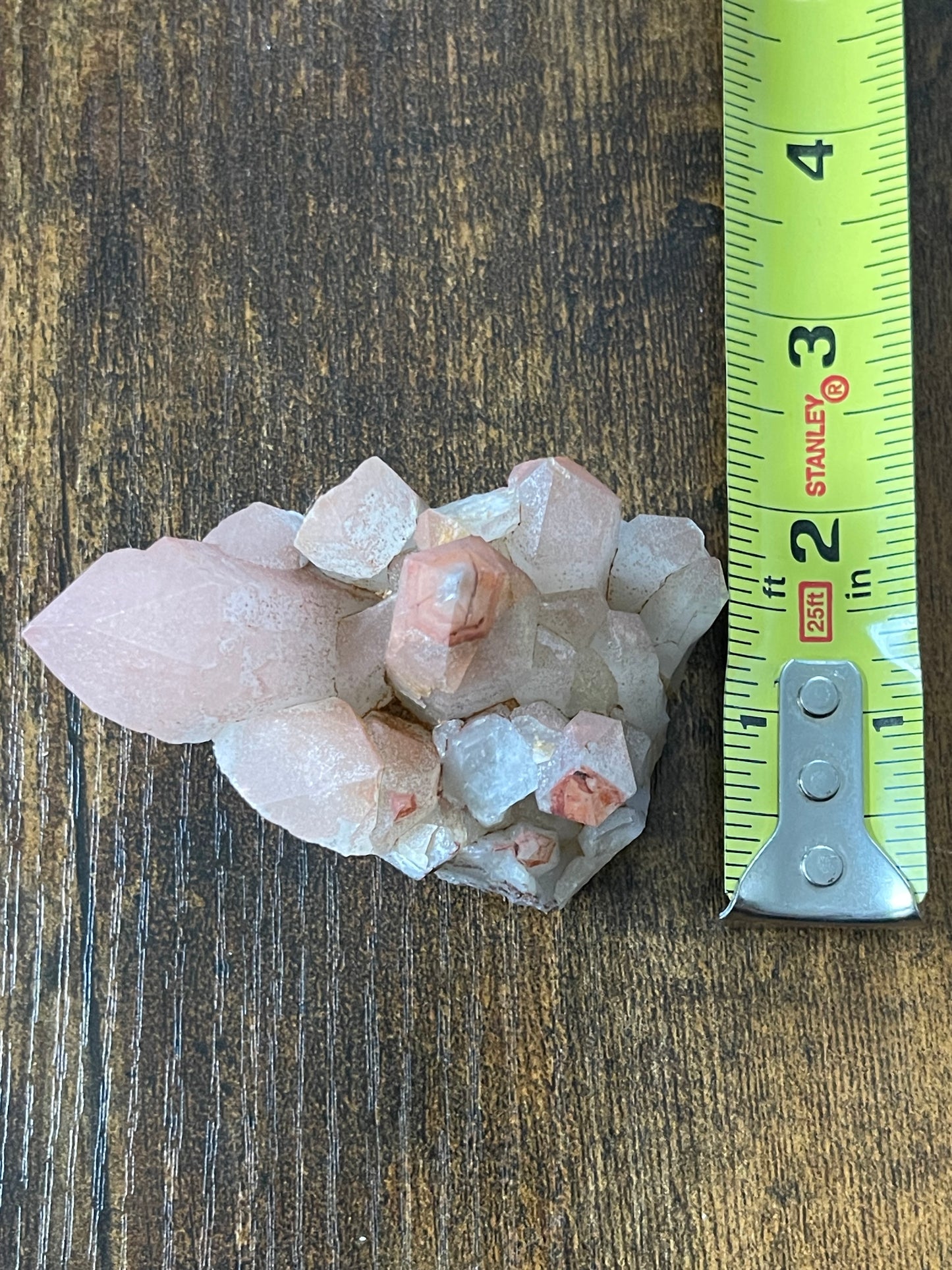 Crystal Cluster Pink Hematite Quartz Cluster Crystal Natural Elestial Quartz  Hematoid Cluster Red Hematite Quartz Crystal Home Decor Gift