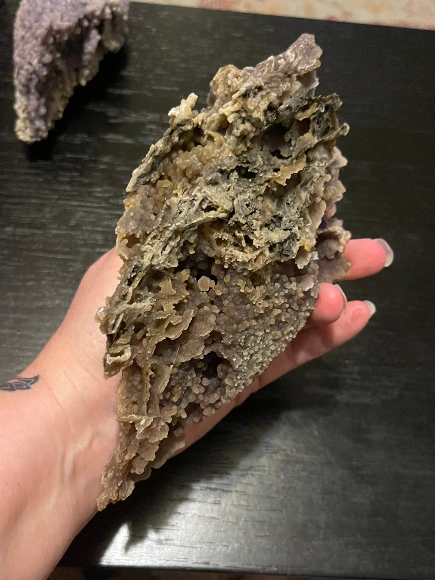 Large Grape Agate Botryoidal Raw Freeform Specimen 720 grams