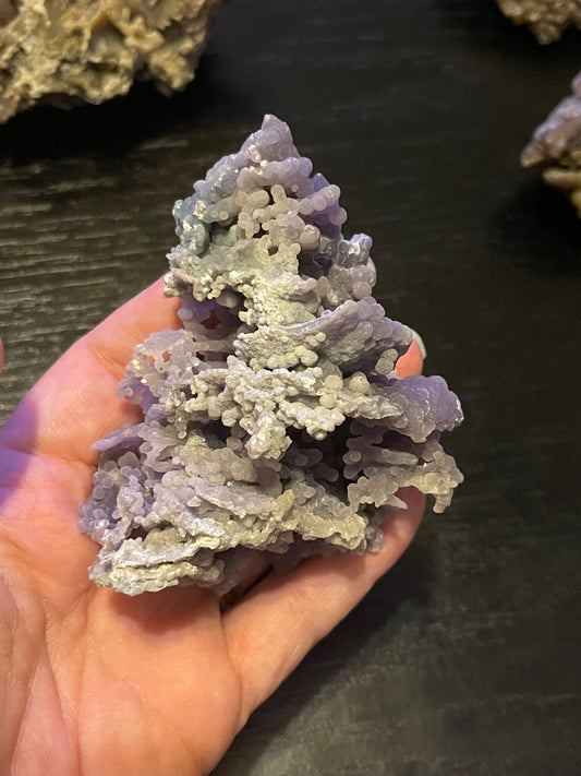 Grape Agate Botryoidal Raw Freeform Specimen healing energy crystal