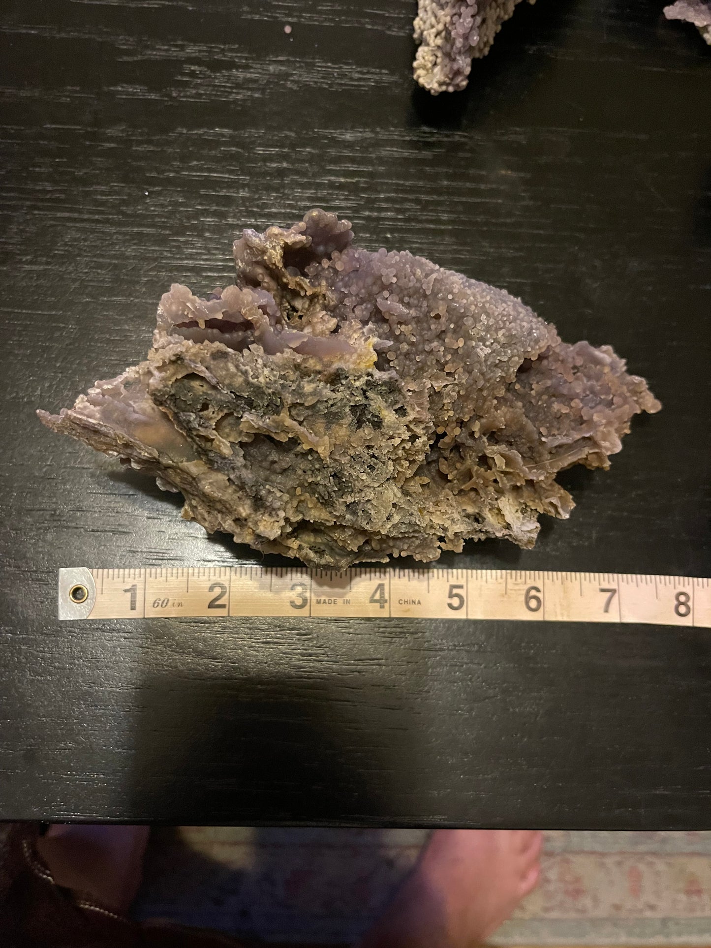 Large Grape Agate Botryoidal Raw Freeform Specimen 720 grams