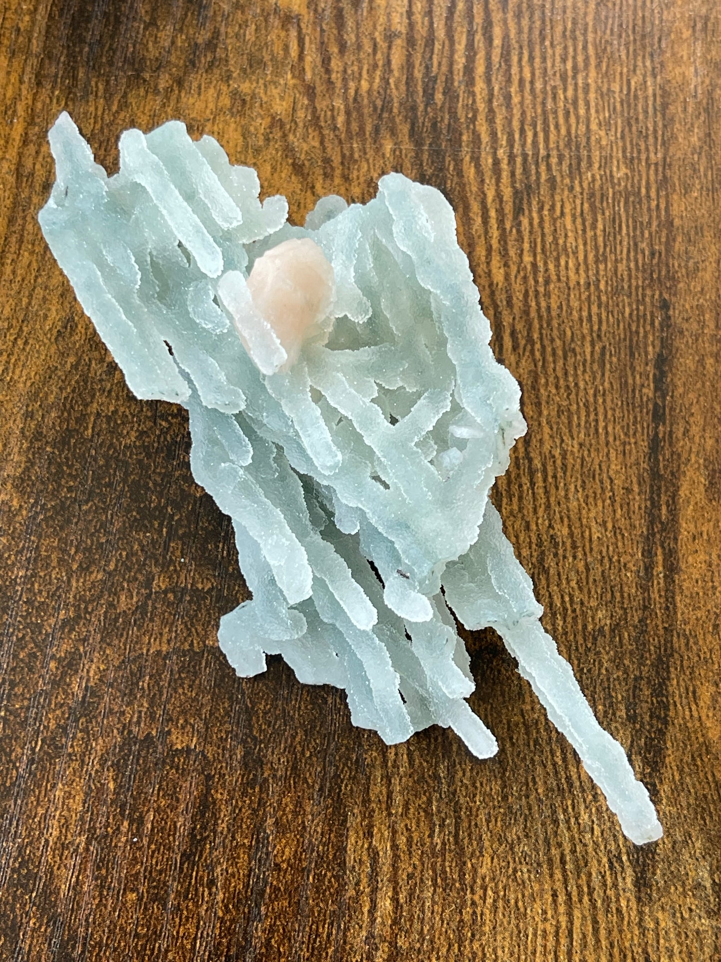 Green Chalcedony Crystal Stalactites Green Chalcedony Stilbite Sugar Druzy Chalcedony Rare Crystal Specimen Sparkly Crystal Home Decor Gift