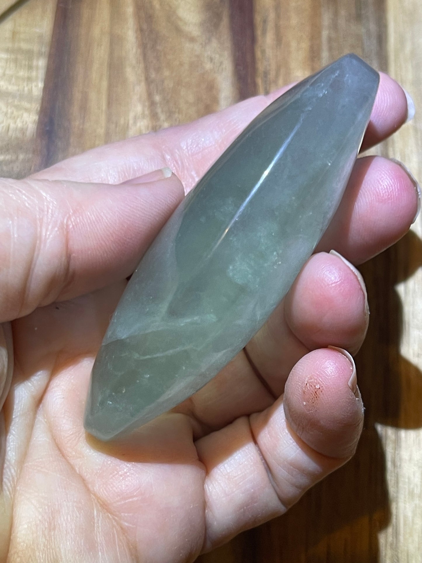 Fluorite Palmstone Candy Fluorite Crystal Rainbow Fluorite Reiki Crystal Palm stone