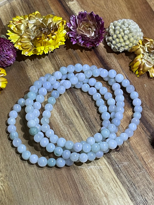 Burma Jade Bracelet | 6mm Jade Bracelet | High Quality Burmese Jade