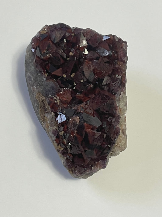 Red Amethyst Red Capped Amethyst with Hematite Alien Amethyst Cluster Elestial Amethyst with Record keepers Rare Crystal Home Decor Gift
