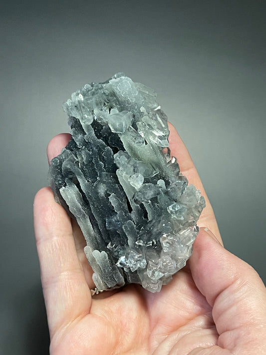 Green Chalcedony Apophyllite Specimen Druzy chalcedony crystal with Diamond Apophyllite Crystal Cluster Zeolite Crystal Home Decor Gift