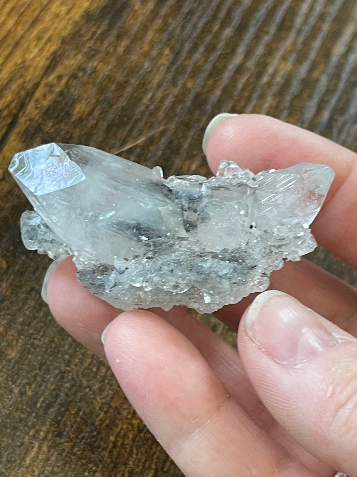 Diamond Apophyllite Cluster on Chalcedony Crystal Cluster Zeolite Specimen Crystal Home Decor Gift for Her Gift for Him