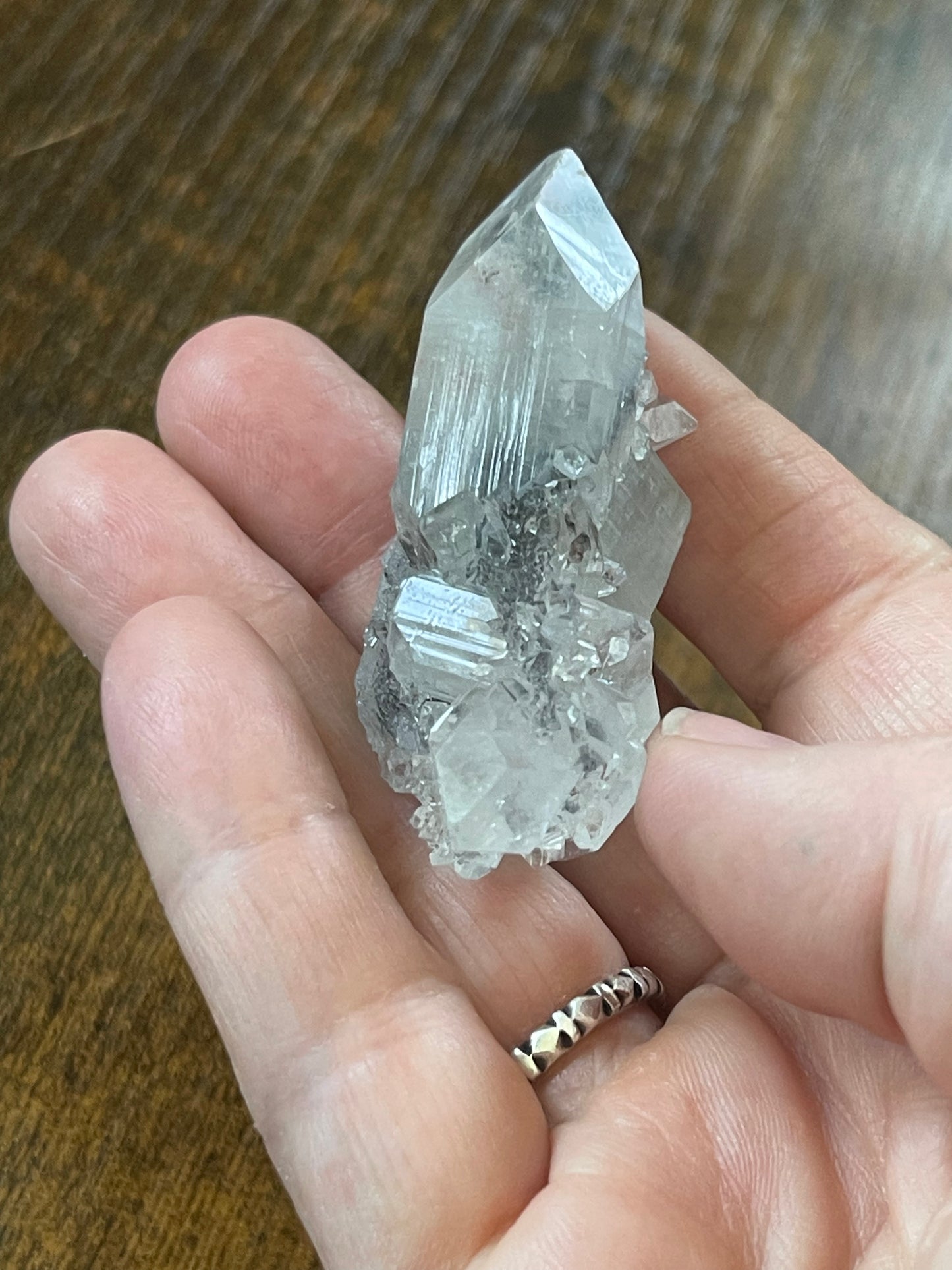Diamond Apophyllite Cluster on Chalcedony Crystal Cluster Zeolite Specimen Crystal Home Decor Gift for Her Gift for Him
