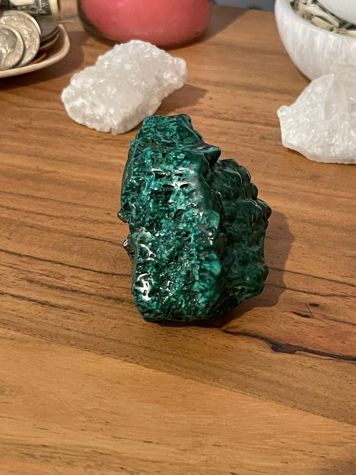 Malachite Freeform Chunk Healing Crystal