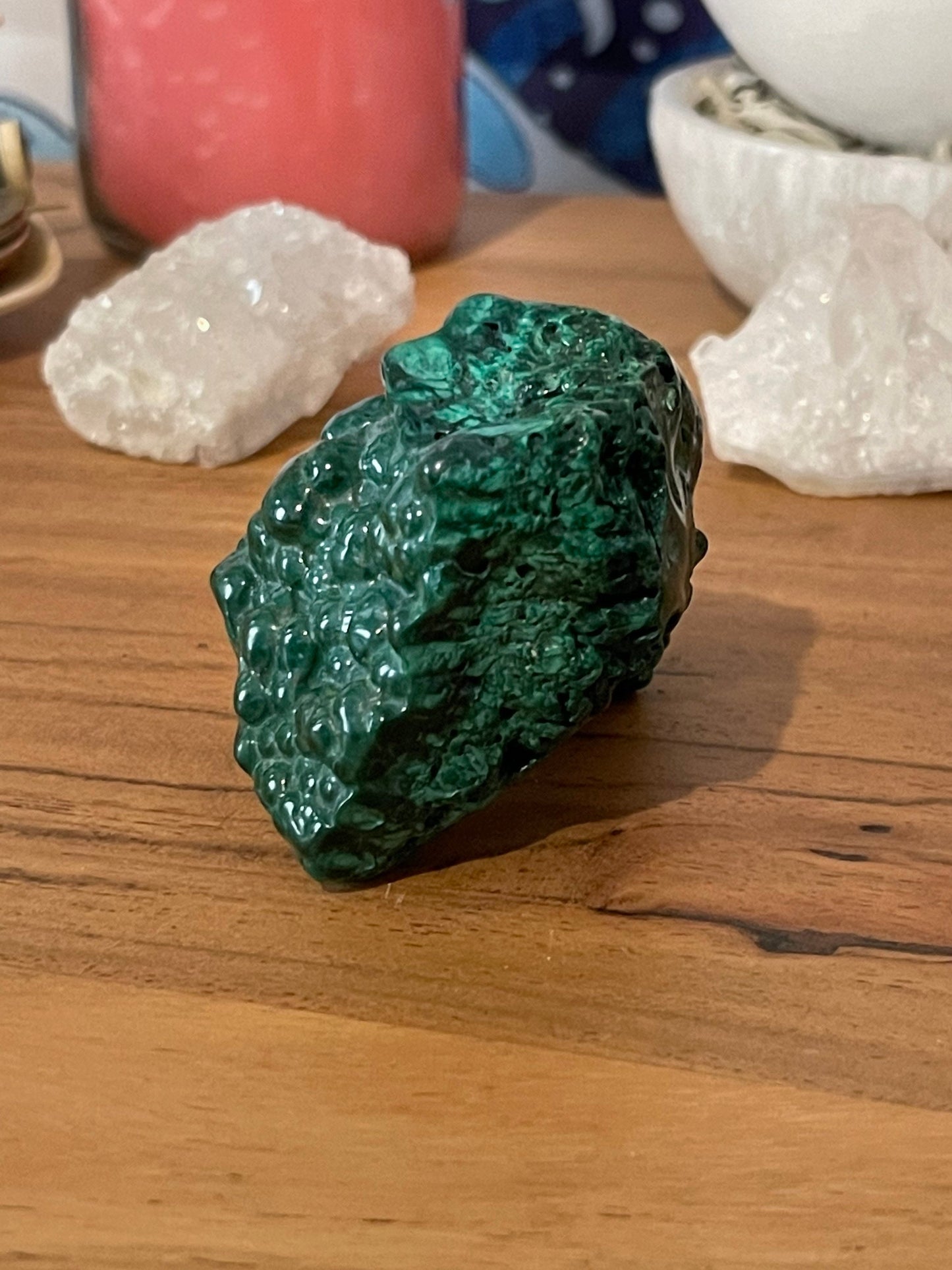 Malachite Freeform Chunk Healing Crystal