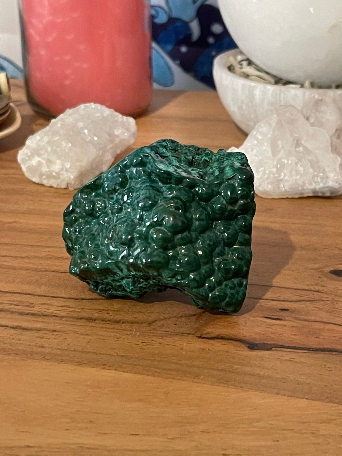 Malachite Freeform Chunk Healing Crystal