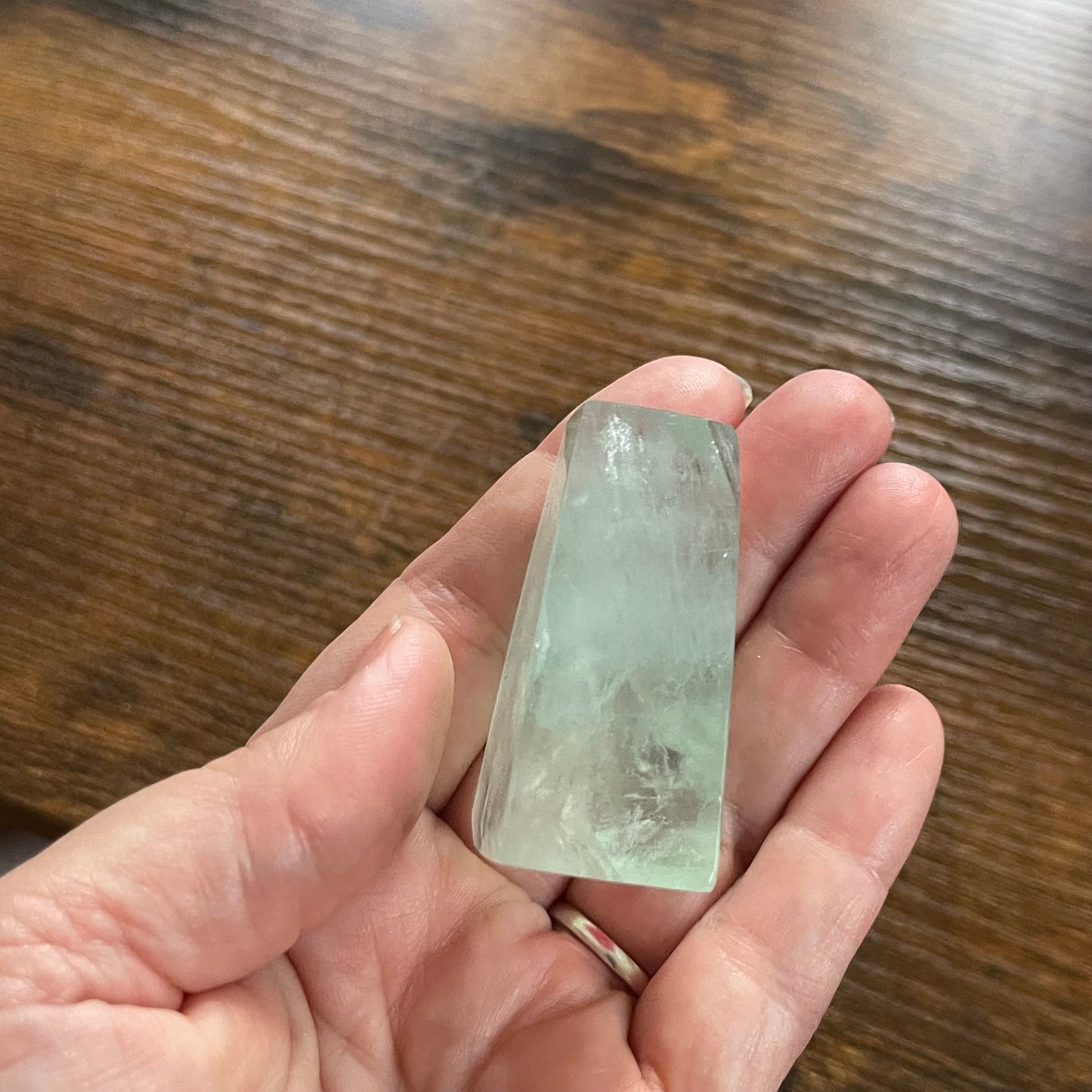 Mint Green Fluorite Freeform