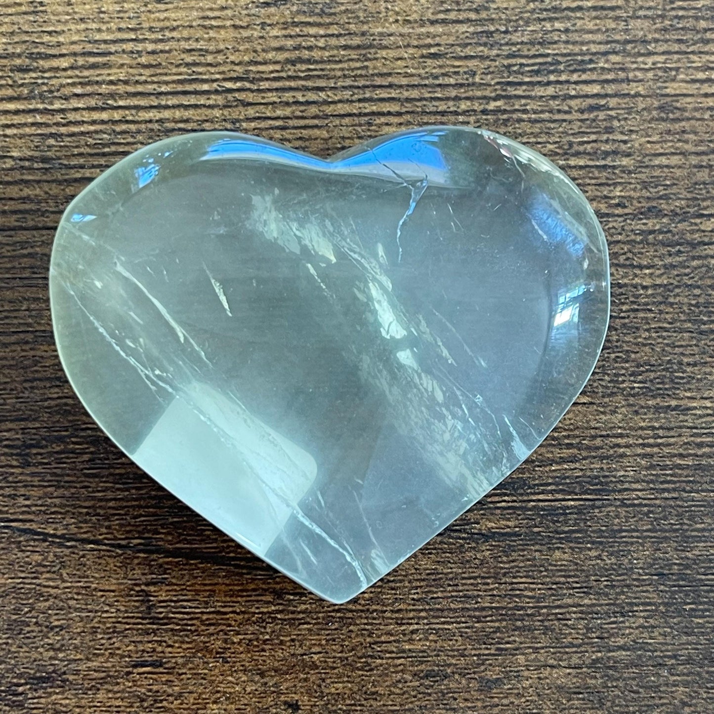 Lemon Quartz Heart Healing Crystal heart stone