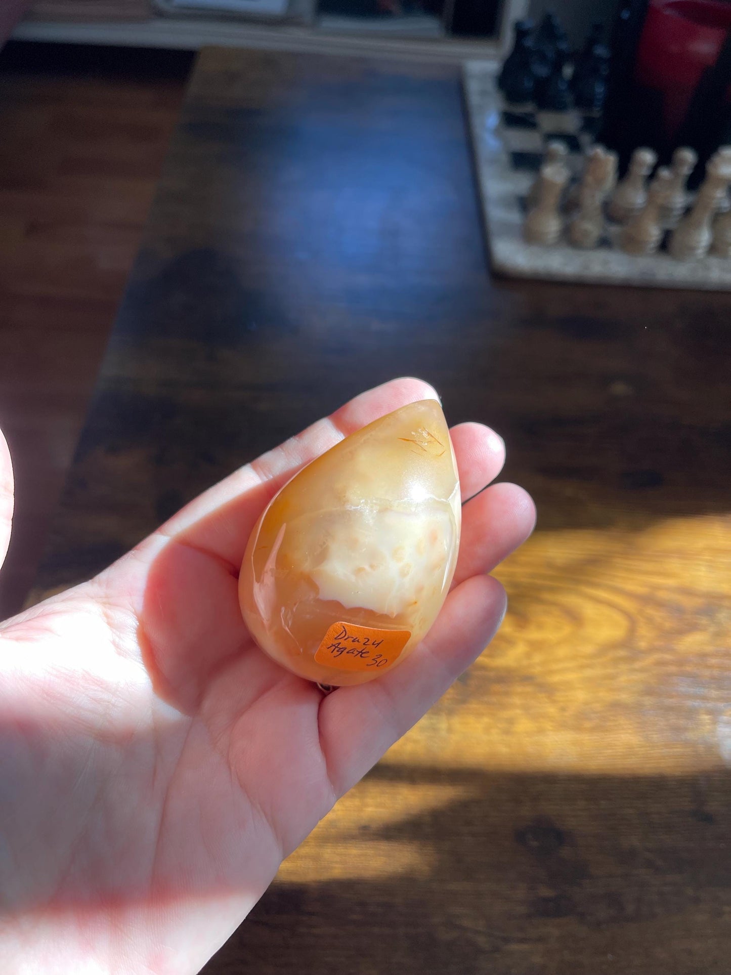 Druzy Agate Egg Healing Crystal