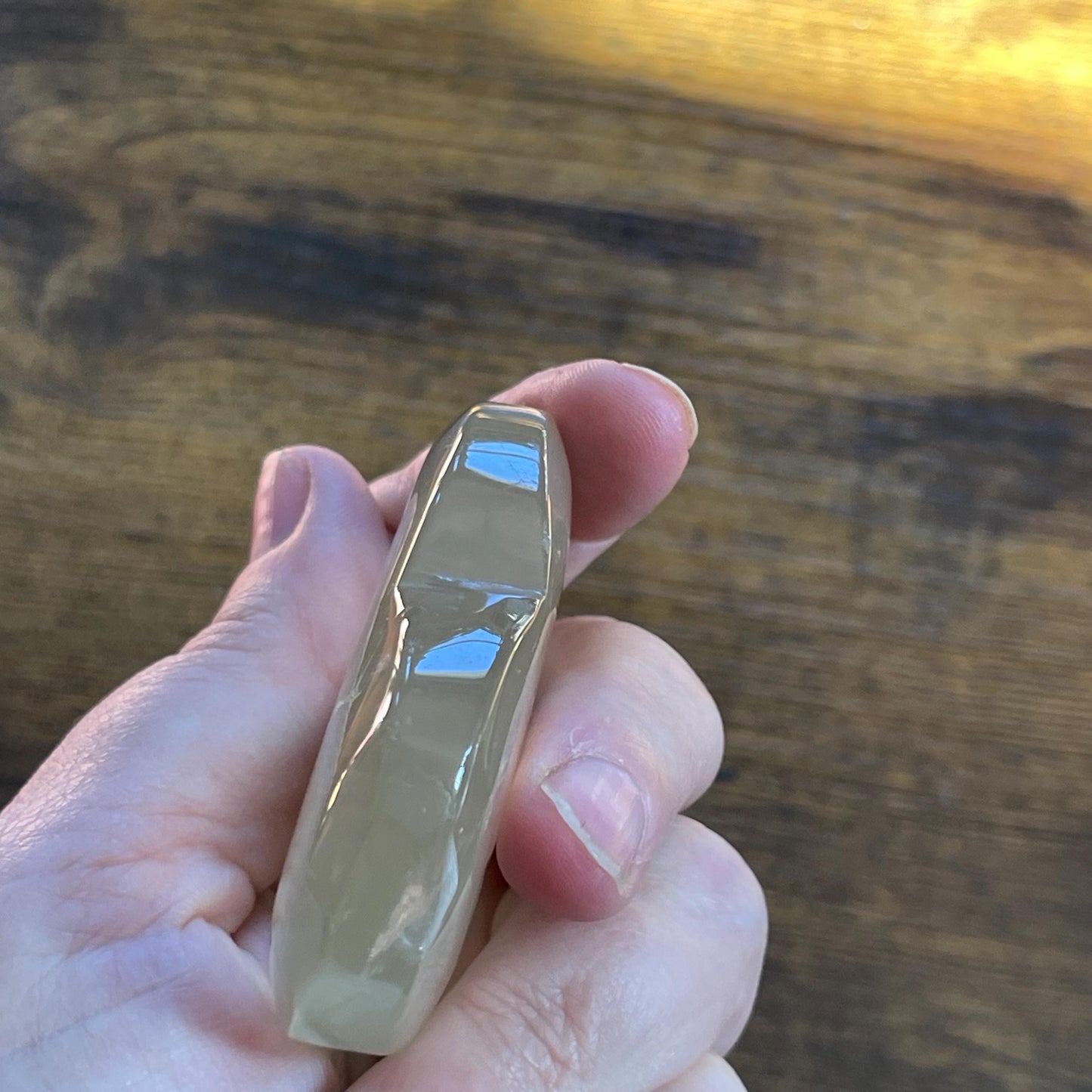 Lemon Quartz Heart Healing Crystal heart stone